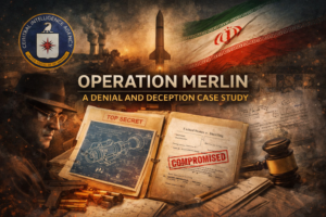 Operation Merlin, denial and deception, d and d, intelligence, counterintelligence, espionage, counterespionage, HUMIN, C. Constantin Poindexter, CIA, NSA, DIA